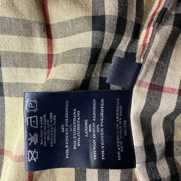 Burberry Nova Check Lined Bomber Jacket – Black Medium 8.5/10 Condition - Picture 12 of 12